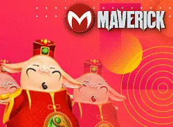 logo ค่ายเกมสล็อต maverick